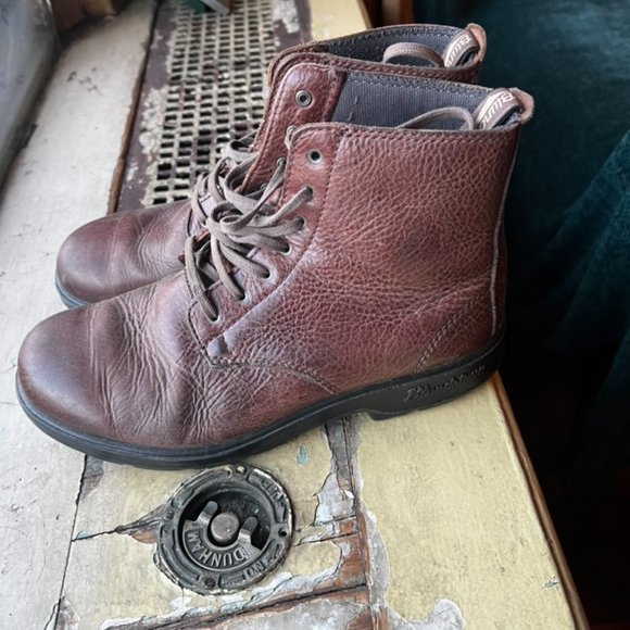 Blundstone Lace-Up Boots Antique Brown  Aus 7 = USA 8 main image 4